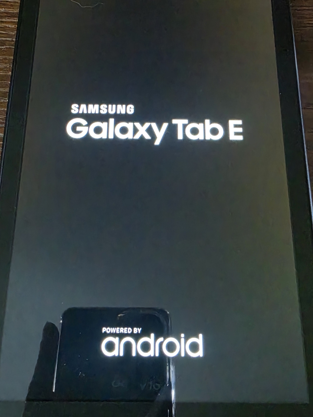Samsung Galaxy Tab E Black Tablet - With Case